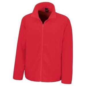 Result Core Mens Microfleece Jacket / Red